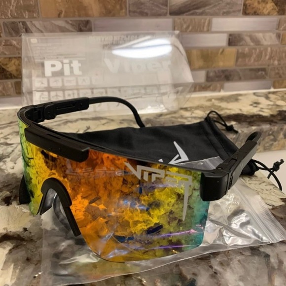 Kapv PV 07 Sunglasses Outdoor Sports Windproof Cycling Eyewear Pit Viper - Picture 2 of 2